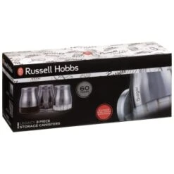 Russell Hobbs Legacy Tea - Coffee - Sugar Set 3pc -Quality Kitchenware Store 324968 russell hobbs tea coffee sugar silver