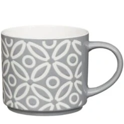 B&M Jumbo Embossed Stacking Mugs 4pk 11 B&M Jumbo Embossed Stacking Mugs 4pk -Quality Kitchenware Store 329369 Jumbo Embossed Stacking Mugs Set of 4 2