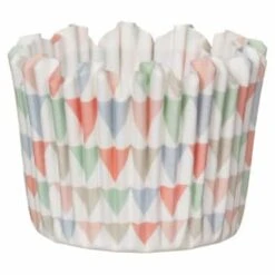 Betty Winters Paper Baking Cases 36pk - Pastel Triangles -Quality Kitchenware Store 335255 36pk paper baking cases pastel triangles 4