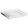 Addis Non-Slip Cutlery Tray - White 2 Addis Non-Slip Cutlery Tray - White -Quality Kitchenware Store 335260 addis non slip cutlery tray white grey 2