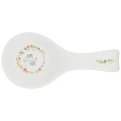 B&M Ceramic Spoon Rest -Quality Kitchenware Store 337110 ceramic spoon rest home sweet home