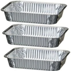 Quality Kitchenware Store -Quality Kitchenware Store 341036 3pk large foil roasting trays 2