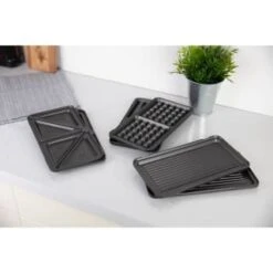 Tower 3-in-1 Deep Fill Snack Maker - Silver -Quality Kitchenware Store 346395 3in1 deep fill snack maker 4