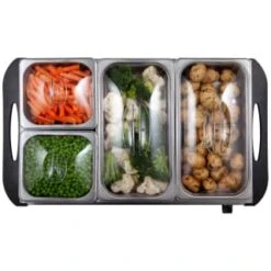 Tower 4 Tray Buffet Server -Quality Kitchenware Store 350633 tower buffet server 3