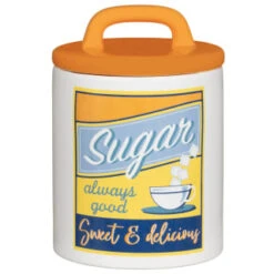 B&M Retro Canister Set 3pc -Quality Kitchenware Store 356953 storage canisters retro sugar