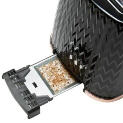 Goodmans Textured 2 Slice Toaster - Black & Rose Gold 11 Goodmans Textured 2 Slice Toaster - Black & Rose Gold -Quality Kitchenware Store 358961 goodmans textured toaster black rose gold 4