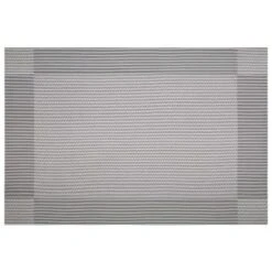 B&M Metallic Woven Placemats - Silver 4pk -Quality Kitchenware Store 363869 4pk silver metallic woven placemats 4