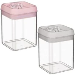 B&M Vacuum Storage Container 1.7L - Grey -Quality Kitchenware Store 368008 368010 vacuum storage 1 7l main