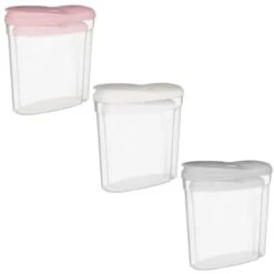 B&M Cereal Storage Container Set 2pk - Grey -Quality Kitchenware Store 368613 368614 368615 cereal storage set 2 pk main