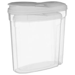 B&M Cereal Storage Container Set 2pk - Grey -Quality Kitchenware Store 368615 cereal storage set 2 pk grey 2