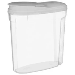 B&M Cereal Storage Container Set 2pk - Grey -Quality Kitchenware Store 368615 cereal storage set 2 pk grey 3