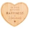 B&M Heart Bamboo Chopping Board With Slogan 1 B&M Heart Bamboo Chopping Board With Slogan -Quality Kitchenware Store 369140 heart bamboo chopping board with slogan