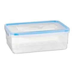 B&M Clip Top Food Containers 4pk - Blue -Quality Kitchenware Store 369681 4pk clip top food containers blue 3