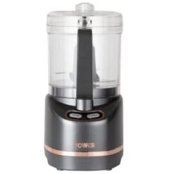 Tower Compact Food Processor 400ml - Grey & Rose Gold -Quality Kitchenware Store 371731 tower compact food processor