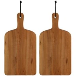 B&M Mini Acacia Wood Serve Boards 2pk 10 B&M Mini Acacia Wood Serve Boards 2pk -Quality Kitchenware Store 375102 2pk mini acacia wood serve boards group