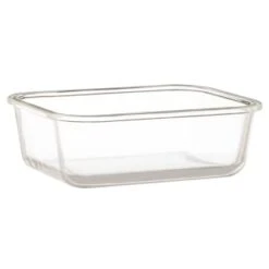 B&M Rectangular Glass Food Containers With Bamboo Lids 2pk 10 B&M Rectangular Glass Food Containers With Bamboo Lids 2pk -Quality Kitchenware Store 376824 2pk regular glass food container2 2