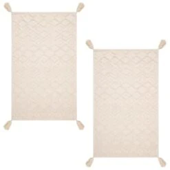 B&M Homestead Embossed Tea Towels With Tassels 2pk - Natural 7 B&M Homestead Embossed Tea Towels With Tassels 2pk - Natural -Quality Kitchenware Store 380229 2pk homestead embossed tea towel with tassels 2