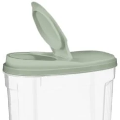 B&M Cereal Storage Container Set 2pk - Sage -Quality Kitchenware Store 380752 cereal storage set 2 peice sage 4