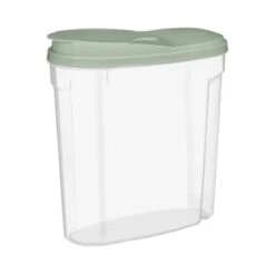 B&M Cereal Storage Container Set 2pk - Sage -Quality Kitchenware Store 380752 cereal storage set 2 peice sage 7