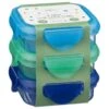 Simply Kids Clip Lock Tubs 3pk - Blue & Green -Quality Kitchenware Store 385227 3pk simply kids clip lock tubs