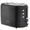 Goodmans Plastic 2 Slice Toaster - Black 2 Goodmans Plastic 2 Slice Toaster - Black -Quality Kitchenware Store 386701 goodmans plastic 2 slice toaster black