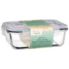 B&M Large Eco Glass Clip Lock Food Container -Quality Kitchenware Store 388506 large glass clip lock food container