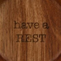 B&M Acacia Spoon Rest -Quality Kitchenware Store 390141 acacia spoon rest 3