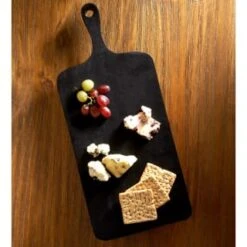 B&M Urban Paradise Black Pine Wood Serve Board 11 B&M Urban Paradise Black Pine Wood Serve Board -Quality Kitchenware Store 390146 black pine wood serve board with serving handle 5