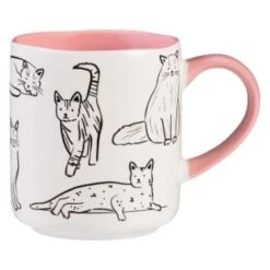 B&M Cat Person Mug