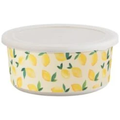 B&M Round Tubs 2pk - Lemons 11 B&M Round Tubs 2pk - Lemons -Quality Kitchenware Store 392928 2pk reuse and repurpose round tubs lemon 4