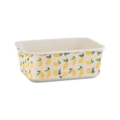 B&M Rectangular Tubs 2pk - Lemons -Quality Kitchenware Store 392929 2pk reuse and repurpose rectangle tubs lemon 6