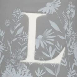 B&M Floral Alphabet Mug (Assorted) -Quality Kitchenware Store 394397 floral alphabet mug grey l 2