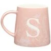 B&M Floral Alphabet Mug (Assorted) -Quality Kitchenware Store 394397 floral alphabet mug pink s