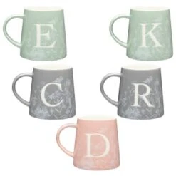 B&M Floral Alphabet Mug (Assorted) 18 B&M Floral Alphabet Mug (Assorted) -Quality Kitchenware Store 394400 floral alphabet mug group