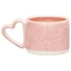 B&M Heart Handle Speckled Mug -Quality Kitchenware Store 394404 heart handle speckled mug