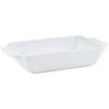 B&M White Rectangular Roaster 1 B&M White Rectangular Roaster -Quality Kitchenware Store 394625 white rectangular roaster 2