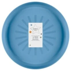 Simply Kids Colour Plates 6pk - Multicolour -Quality Kitchenware Store 398566 6pk simply kids colour plates boys