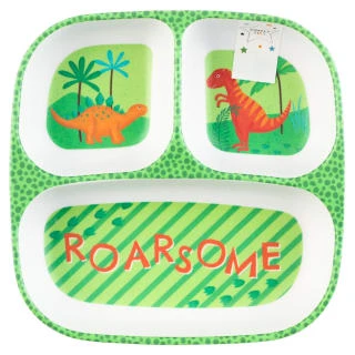 Kids Small Platter - Dinosaur 3 Kids Small Platter - Dinosaur