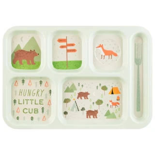 Kids Large Platter - Bear 3 Kids Large Platter - Bear