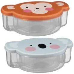 Storage Tubs 4pk - Monkey -Quality Kitchenware Store 398838 4pk animal tubs group
